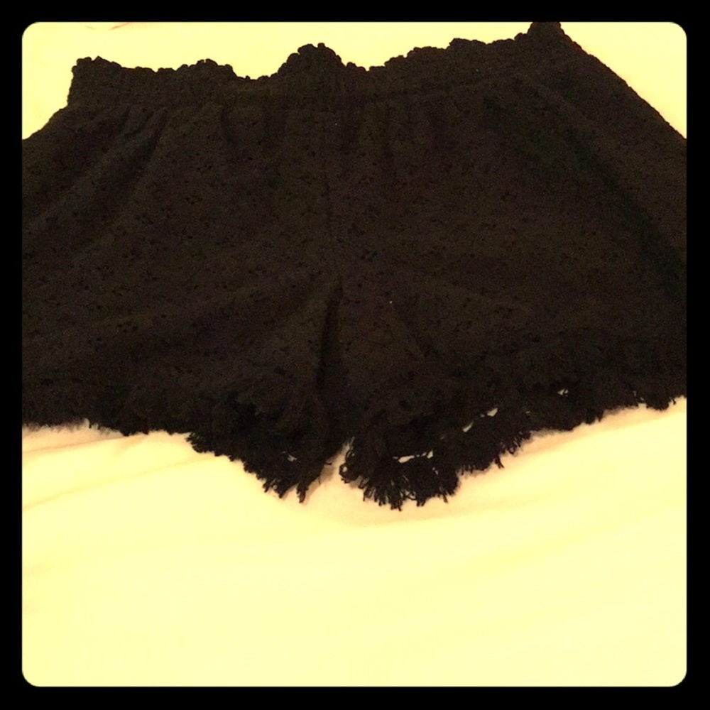 Black shorts